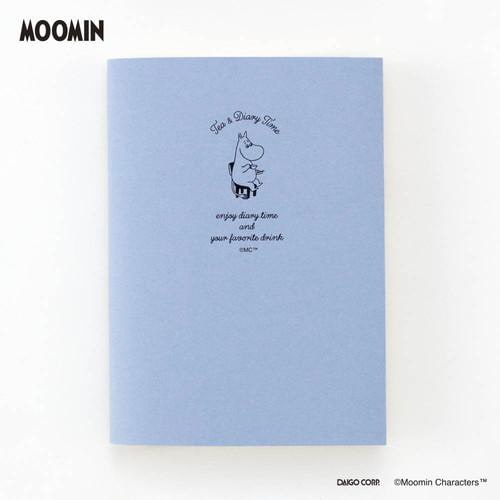 夜とカフェオレと日記帳・ムーミン ブルー×3