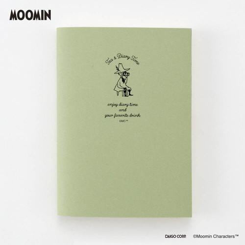 夜とカフェオレと日記帳・スナフキン グリーン×3