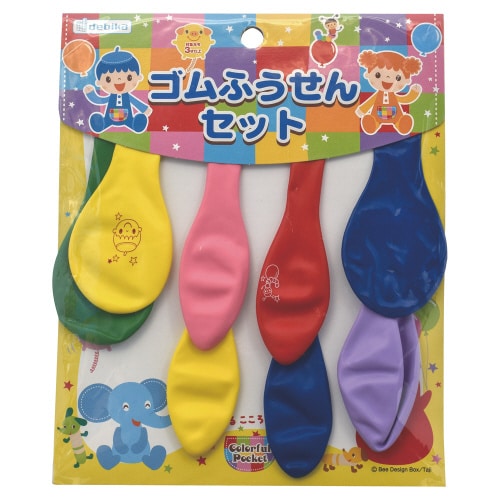ゴムふうせんセット