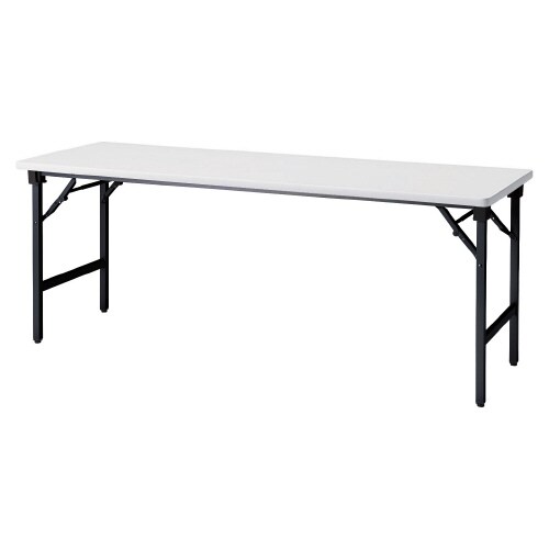 折り畳みATテーブルW1800D600BSNWH