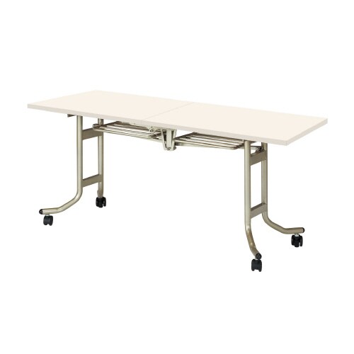 天板折り畳みOSテーブルW1500D450TIV