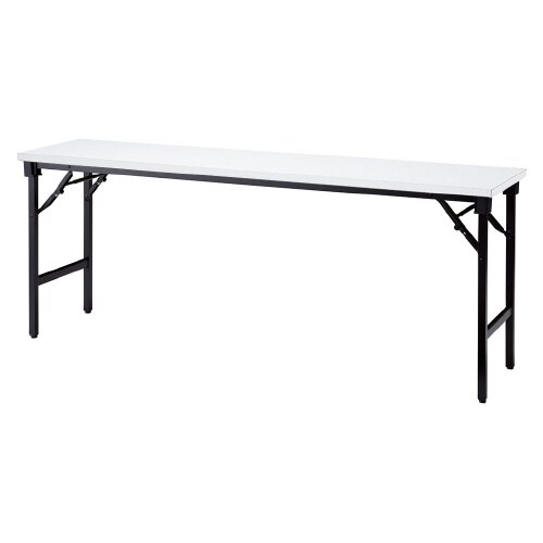 折り畳みATテーブルW1800D450BTNWH