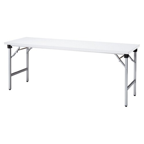 折り畳みATテーブルW1800D600STNWH