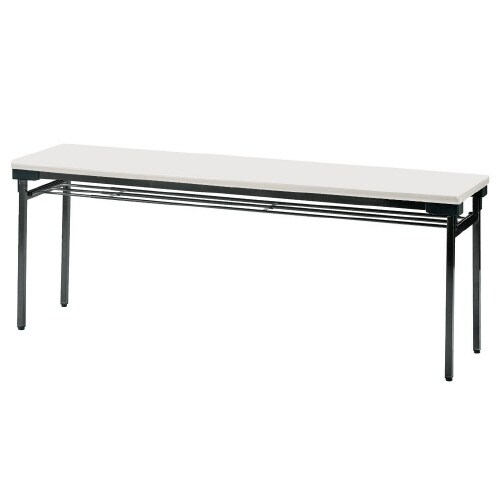 折り畳みUWテーブルW1800D450BWH