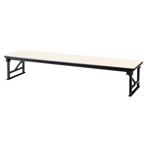 アルミ製座卓AZPテーブルW1800D450SIV