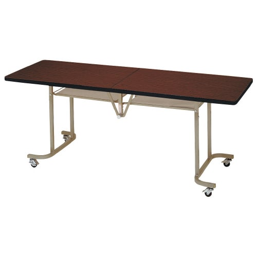 天板折り畳みLKテーブルW1500D600SRO