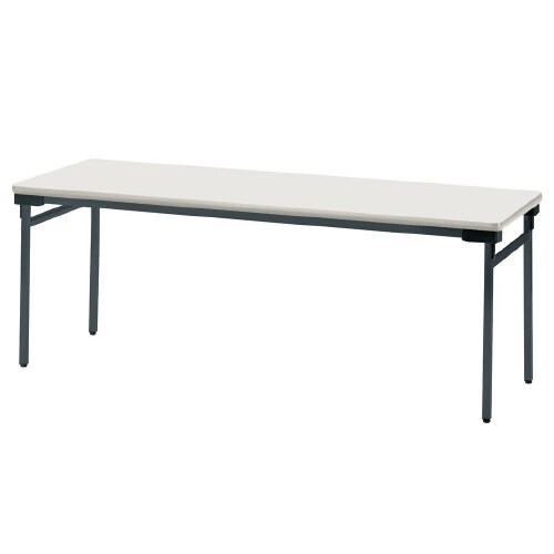 折り畳みUWテーブルW1800D450BNWH