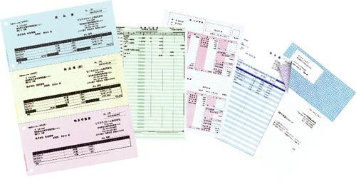 マルチプリンタ帳票A4白紙3面6穴 1200枚入