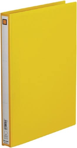 リングファイルエコノミーA4縦27mm黄 10冊