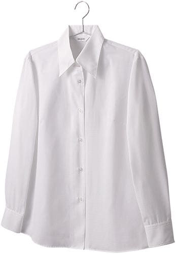 長袖ブラウス 35728 ホワイト 15号