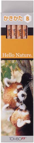 かきかた鉛筆ハローネイチャー レッサーパンダB