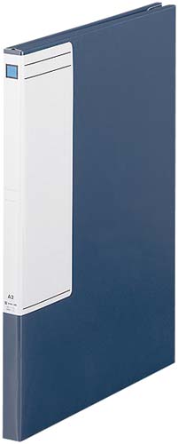 図面ファイルGS A2 2つ折 青 3冊