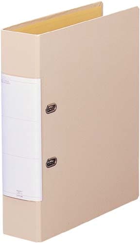 D型リングファイルくるみ貼りA4 背幅69mm薄肌