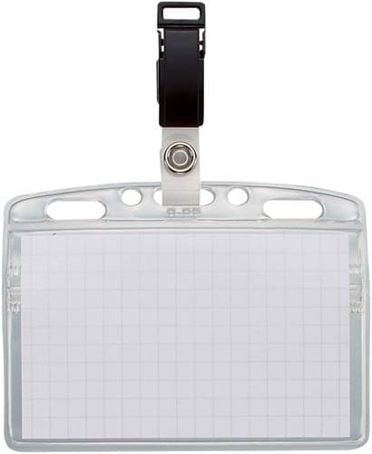 タッグ名札アイドプラス名刺・IDチャック付 10個