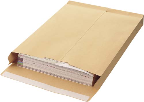 マチ付クラフト封筒テープ付角2 120g 10枚