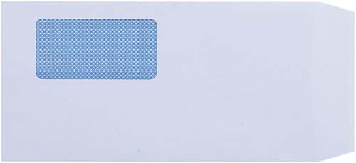 長3窓付地紋入ケント封筒 テープ付 100枚入