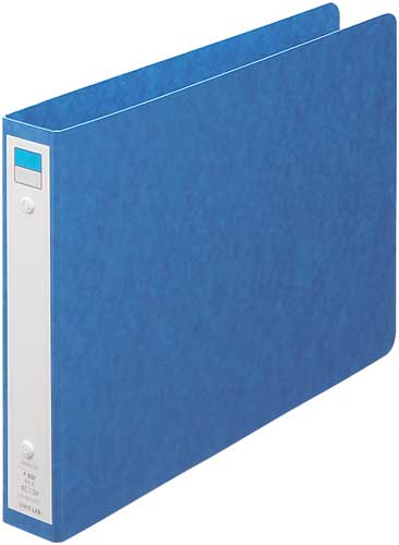 リヒトリングファイル B5横 2穴 藍