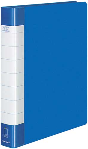 クリヤーブックタフボディ青A4縦背幅38mm×12