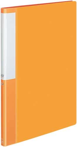 クリヤーブックポジティ A4縦 橙 20P 20冊