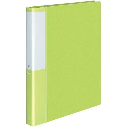 クリヤーBポジティ替紙式薄緑A4縦背幅33mm5冊