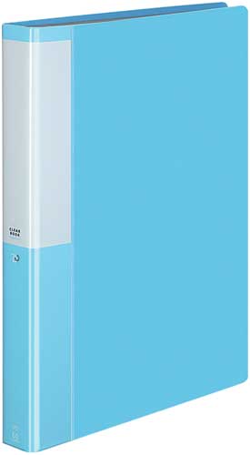 クリヤーブックポジティ A4縦 薄青 60P 4冊