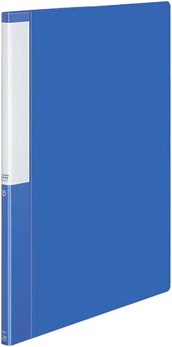 クリヤーブックポジティ B4縦 青 20P 16冊