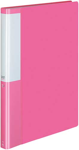 クリヤーブックポジティ A4縦 桃 40P 10冊