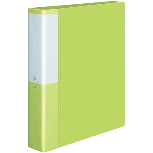 クリヤーBポジティ替紙式薄緑A4縦背幅53mm4冊