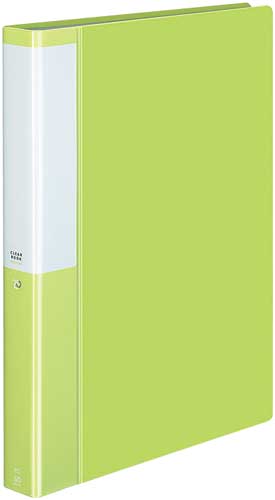 クリヤーブックポジティ A4縦 薄緑 60P 4冊