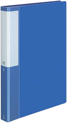 クリヤーブックポジティ A4縦 青 60P 16冊