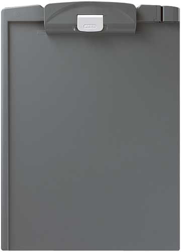 クリップボードH A4縦 濃灰 10枚