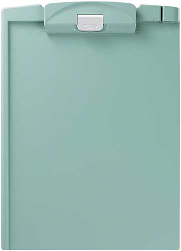 クリップボードH A4縦 緑 10枚