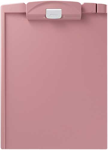 クリップボードH A4縦 桃 10枚