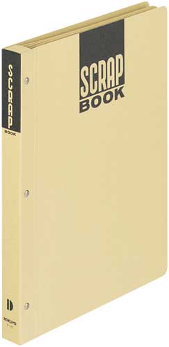 スクラップブックD 綴込式 B5縦台紙28枚10冊