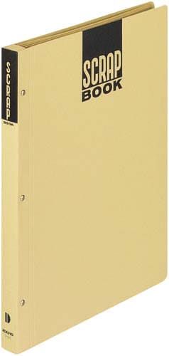 スクラップブックD 綴込式 A4縦台紙28枚10冊