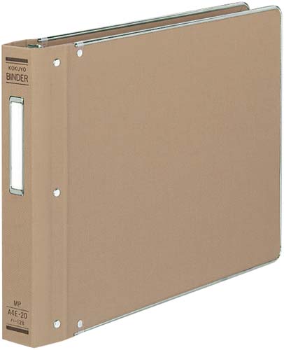 バインダーMP A4横200枚収容 総布貼 4冊