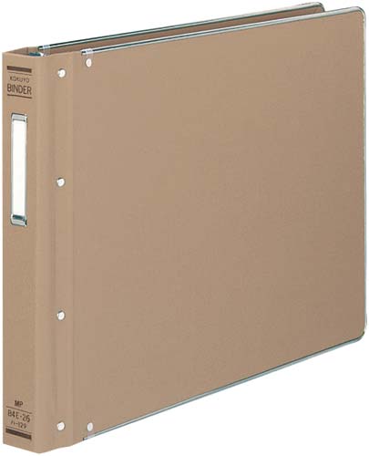 バインダーMP B4横200枚収容 総布貼 4冊