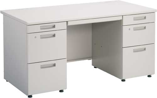 BSプラス 両袖デスク W1400