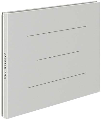 ガバットファイル プリンタ帳票用A5ヨコ灰 10冊