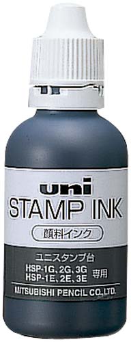 三菱 スタンプ台補充インク黒×10