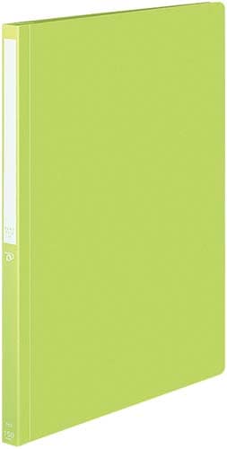 PPフラットファイルポジティ A4縦 薄緑 50冊