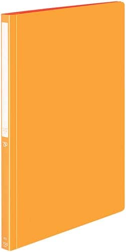 PPフラットファイルポジティ A4縦 橙 50冊