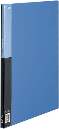 クリヤーブックベーシック横入 A3縦40P青4冊