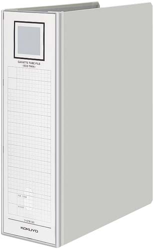 ガバットチューブ銀A4縦背95から135mm20冊