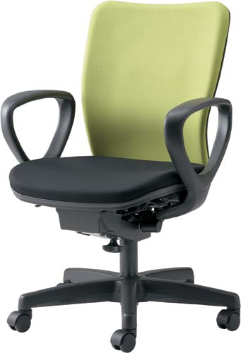 WA−3000チェア ライトグリーン 肘付