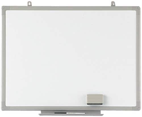 樹脂枠ホワイトボード グレー枠450×600mm