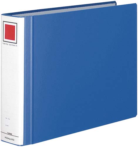 チューブエコツインR青B4横背幅65mm4−11冊