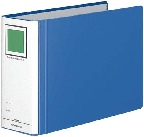 チューブエコツインR青A4横背幅95mm4−11冊