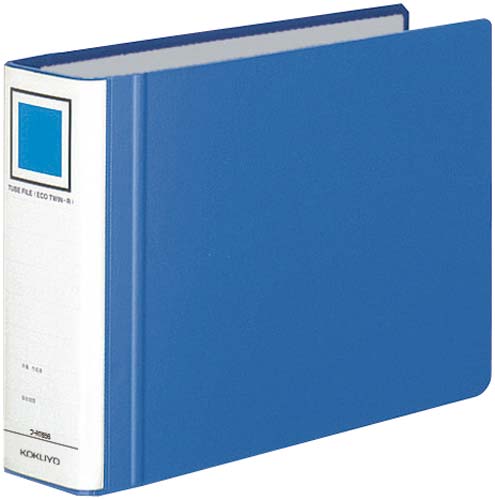 チューブエコツインR青B5横背幅65mm4−11冊
