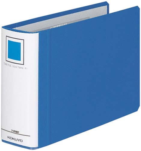 チューブエコツインR青A5横背幅65mm4−11冊